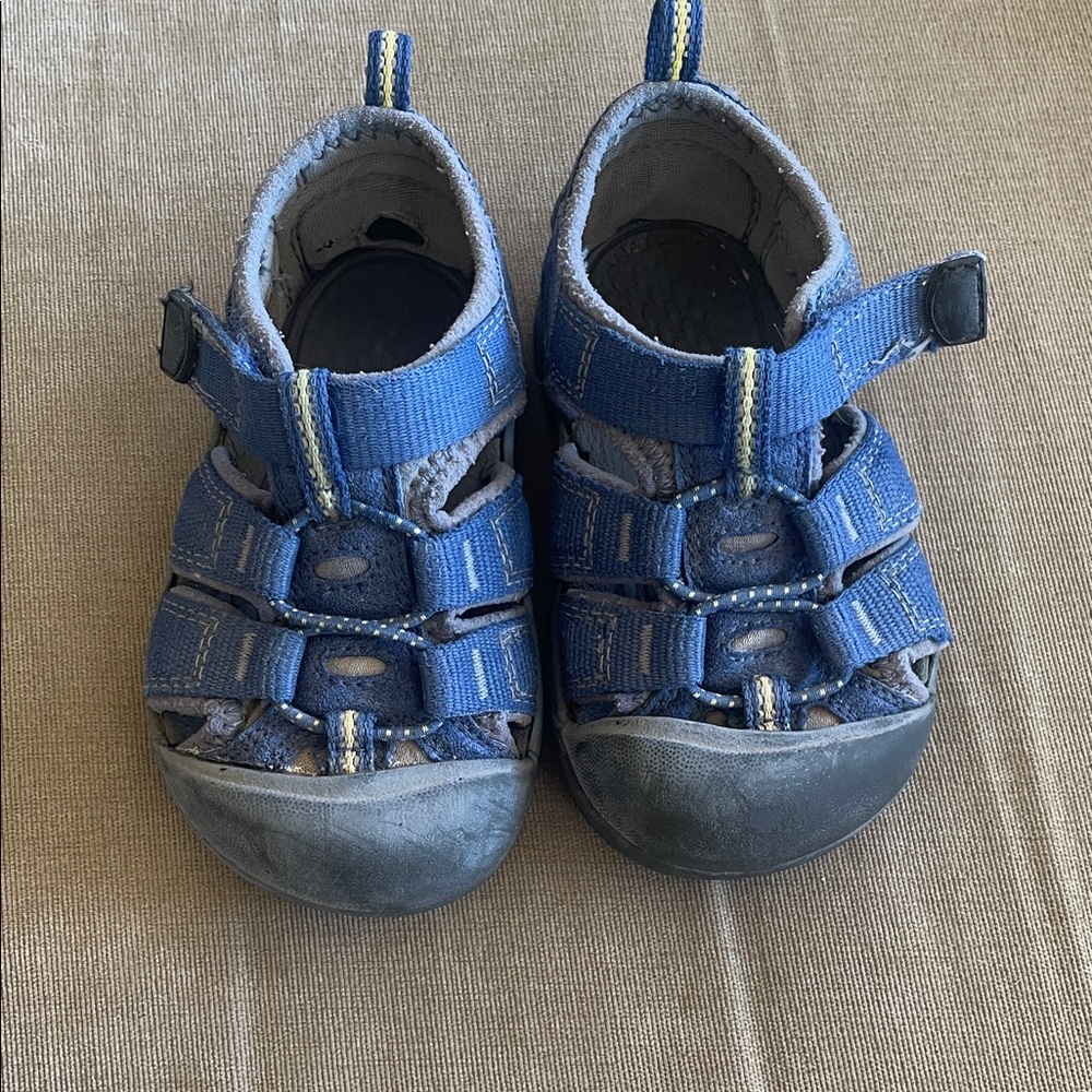 Keen Kids Blue Closed-Toe Adventure Sandals